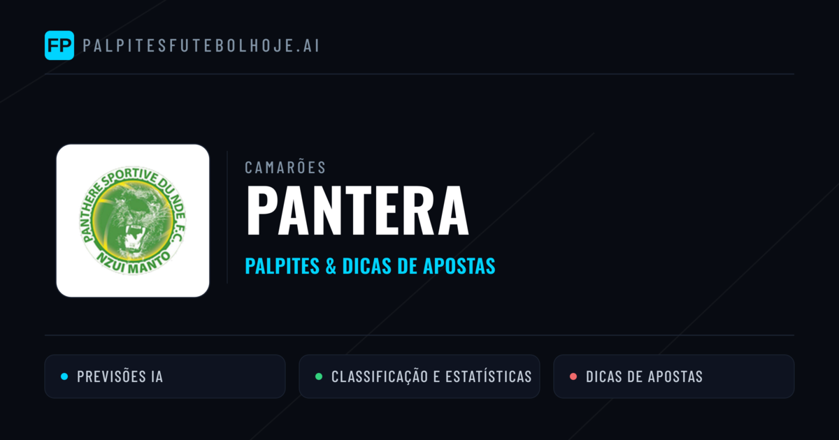 Pantera Palpites & Estatísticas