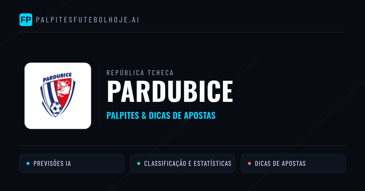 Pardubice Palpites & Estatísticas