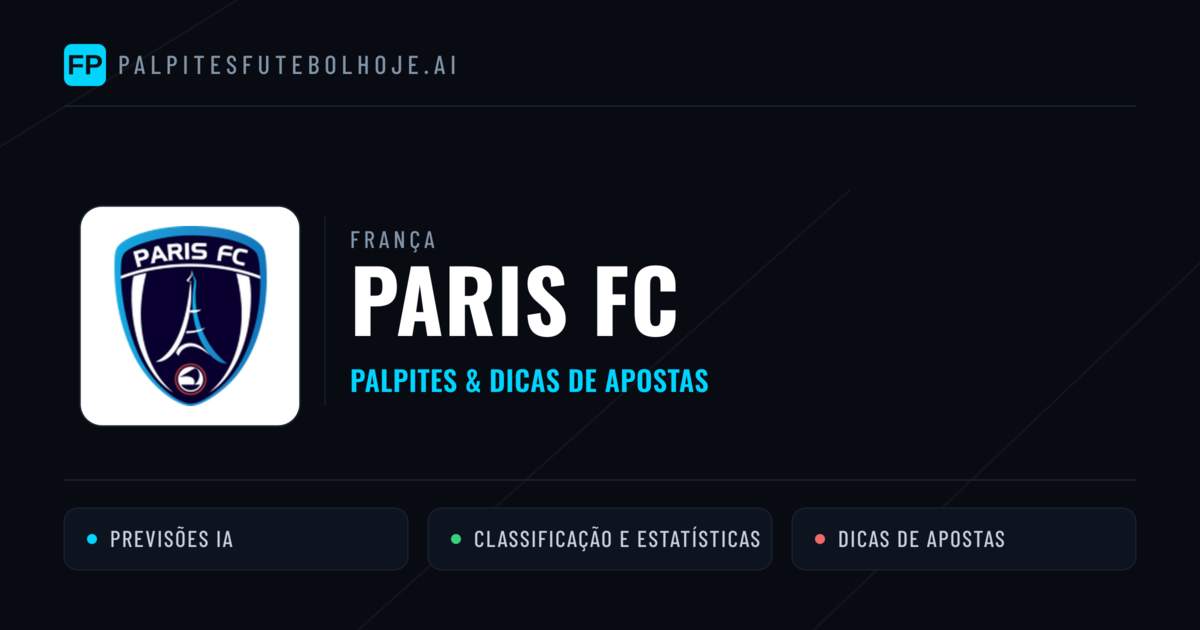 Paris FC Palpites & Estatísticas