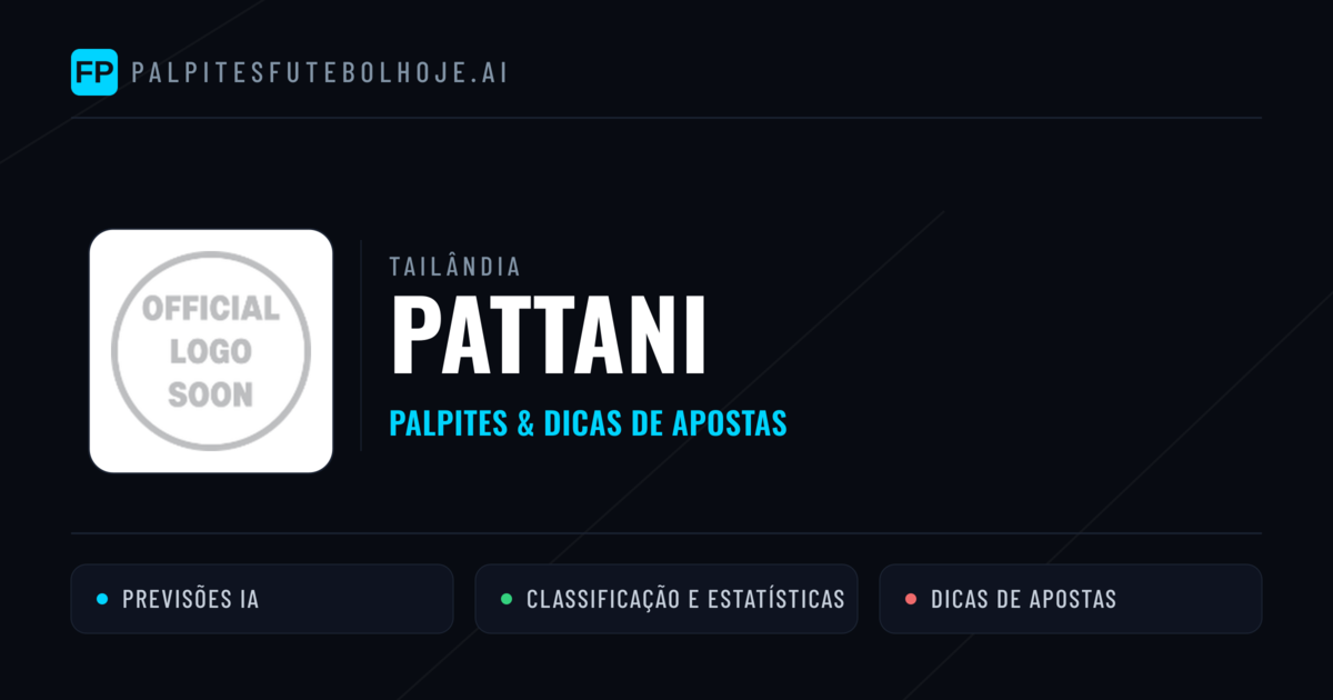 Pattani Palpites & Estatísticas