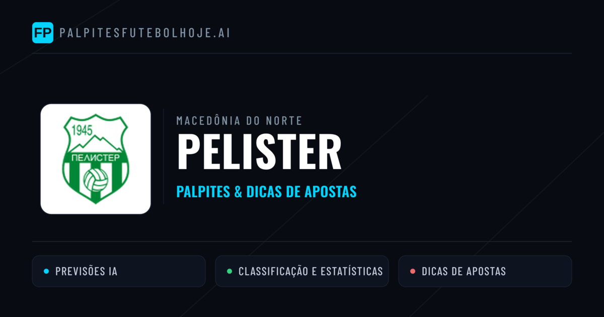 Pelister Palpites & Estatísticas