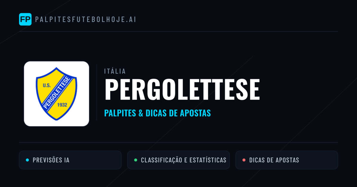 Pergolettese Palpites & Estatísticas