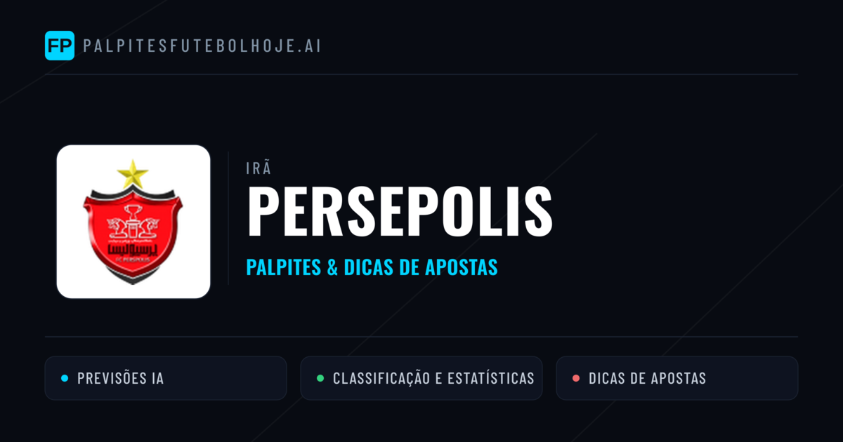 Persepolis Palpites & Estatísticas
