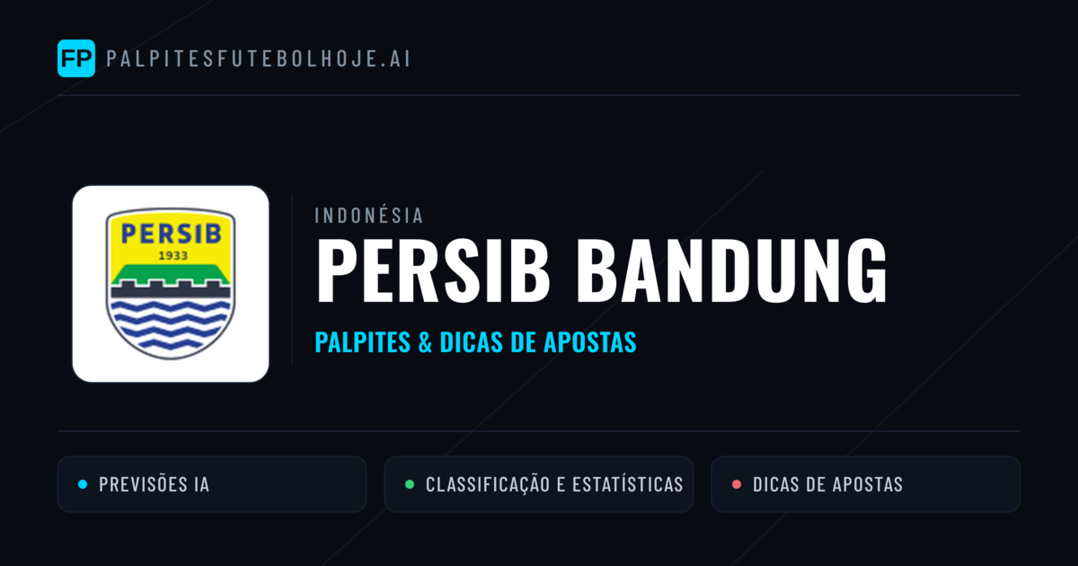 Persib Bandung Palpites & Estatísticas