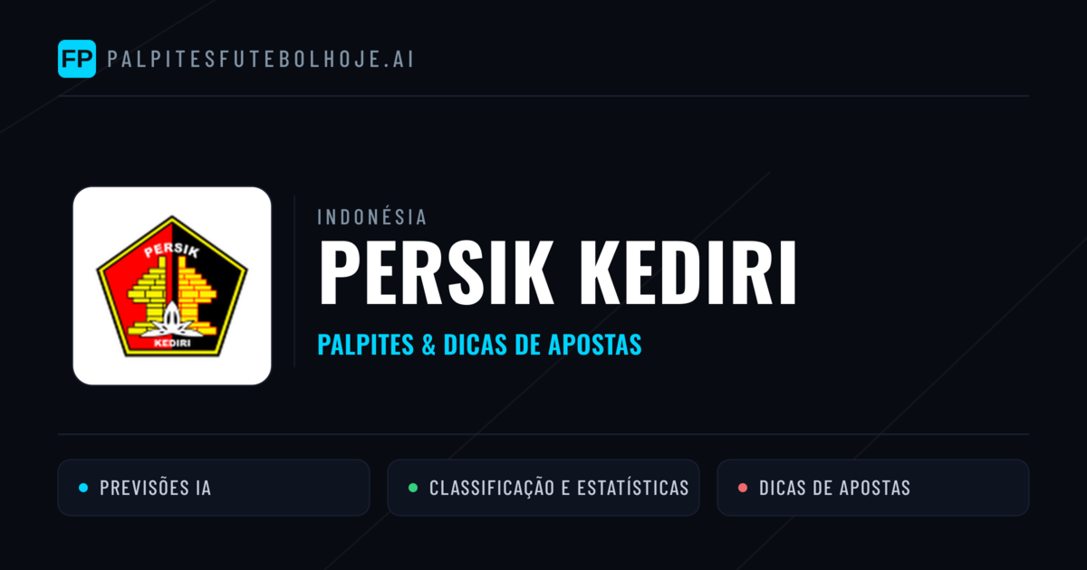 Persik Kediri Palpites & Estatísticas