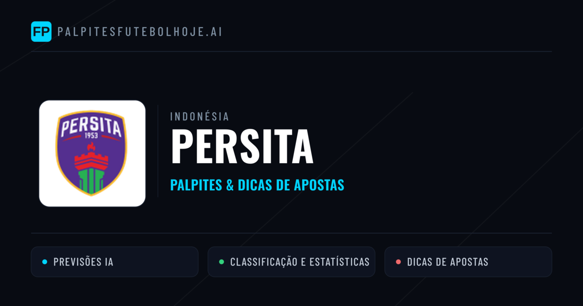 Persita Palpites & Estatísticas