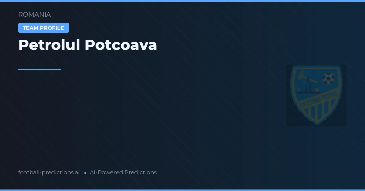 Petrolul Potcoava Palpites & Estatísticas