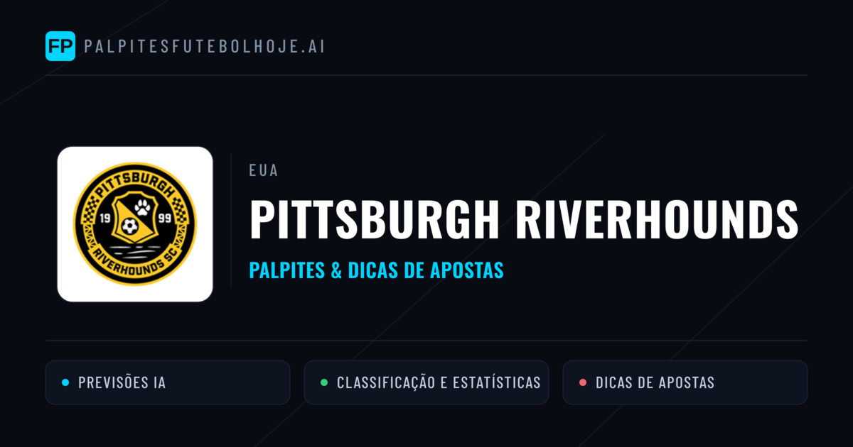 Pittsburgh Riverhounds Palpites & Estatísticas