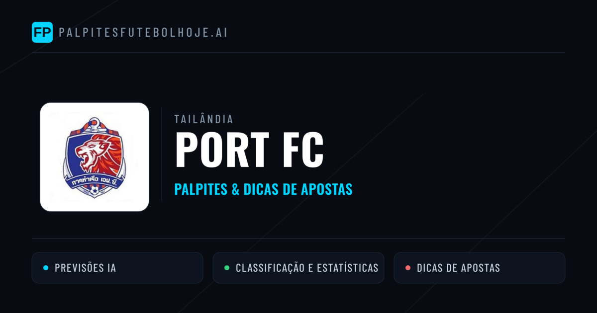 Port FC Palpites & Estatísticas