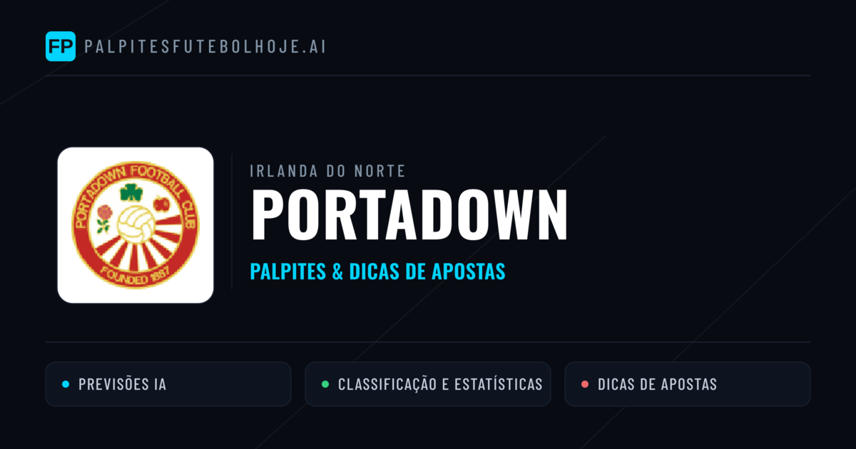 Portadown Palpites & Estatísticas