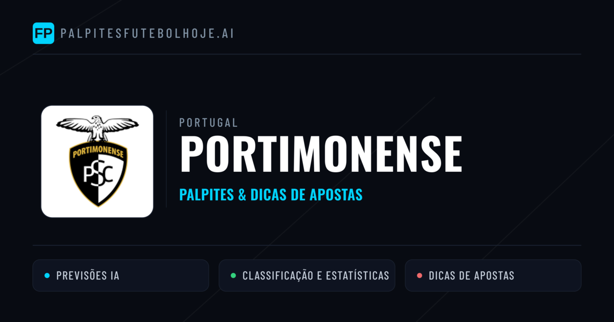 Portimonense Palpites & Estatísticas