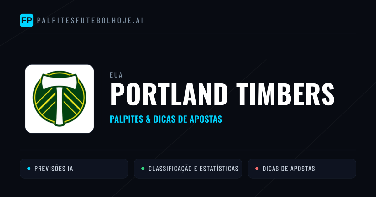 Portland Timbers Palpites & Estatísticas