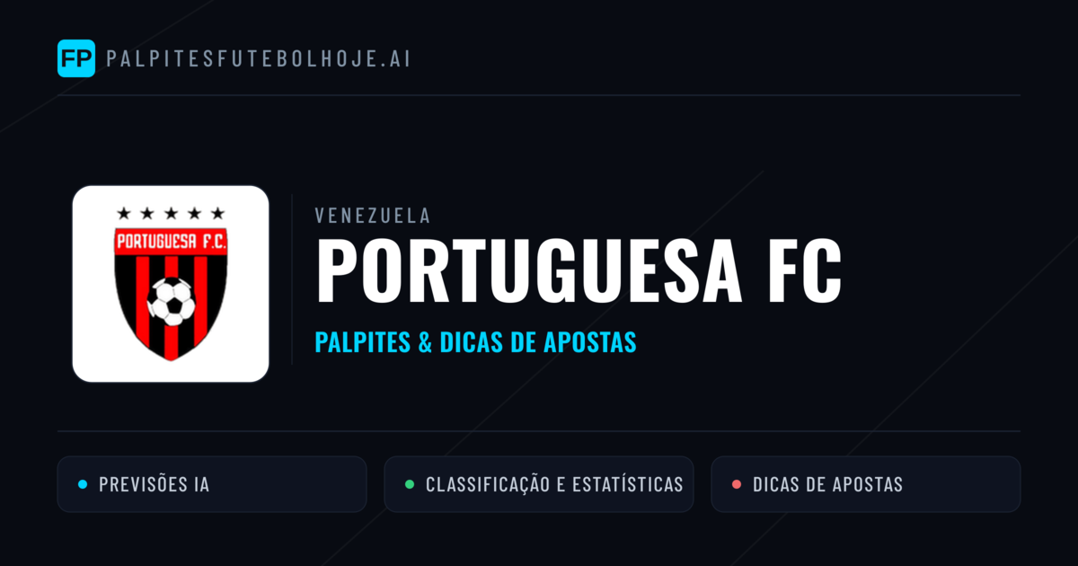 Portuguesa FC Palpites & Estatísticas