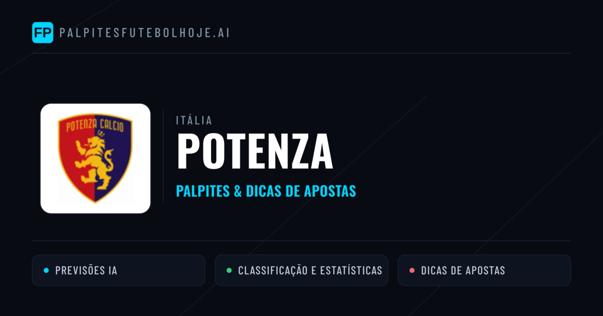 Potenza Palpites & Estatísticas