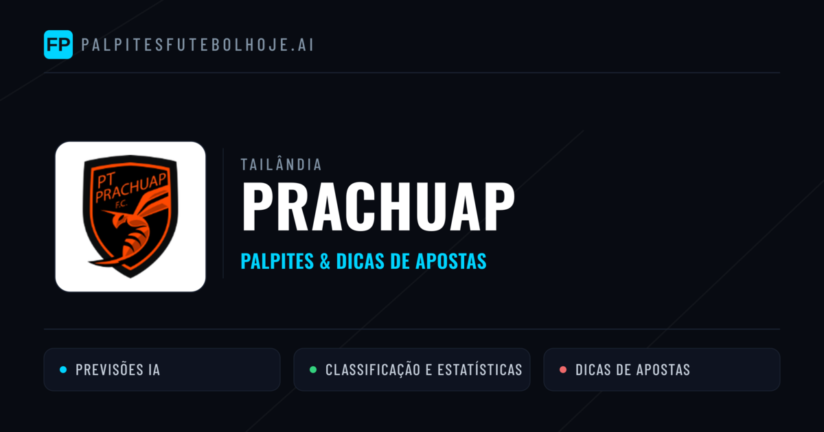 Prachuap Palpites & Estatísticas