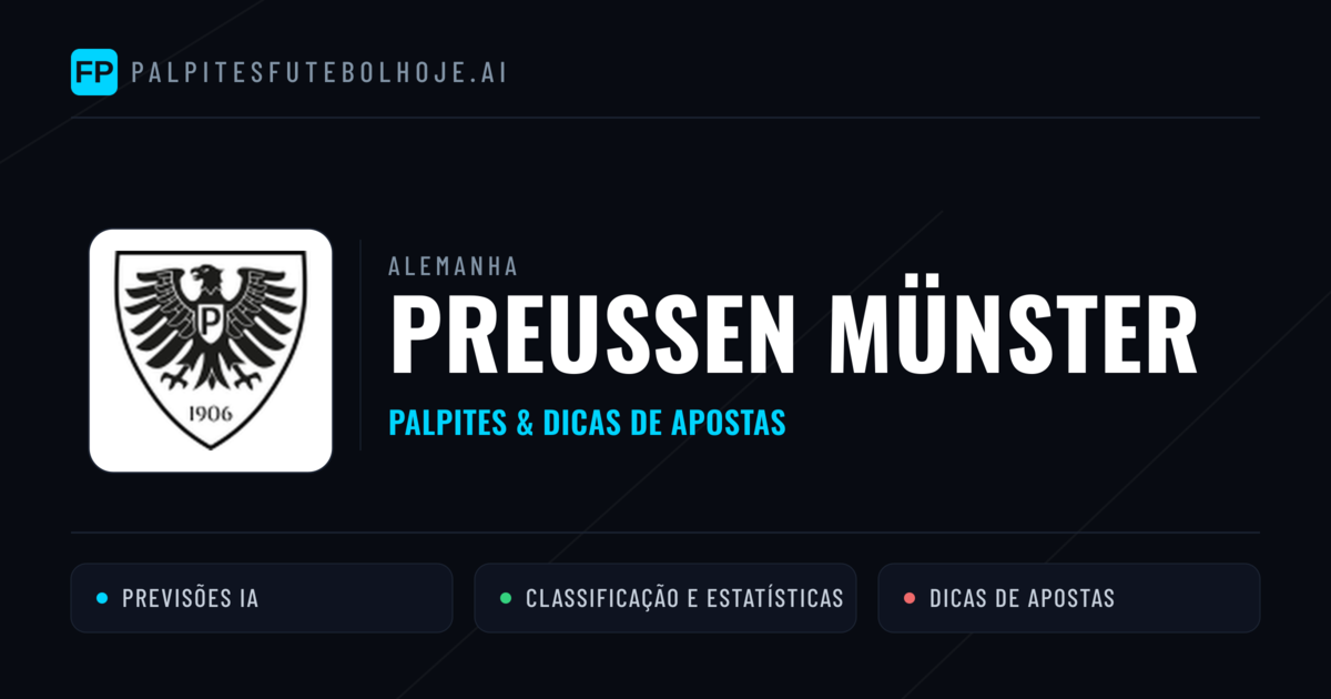 Preußen Münster Palpites & Estatísticas