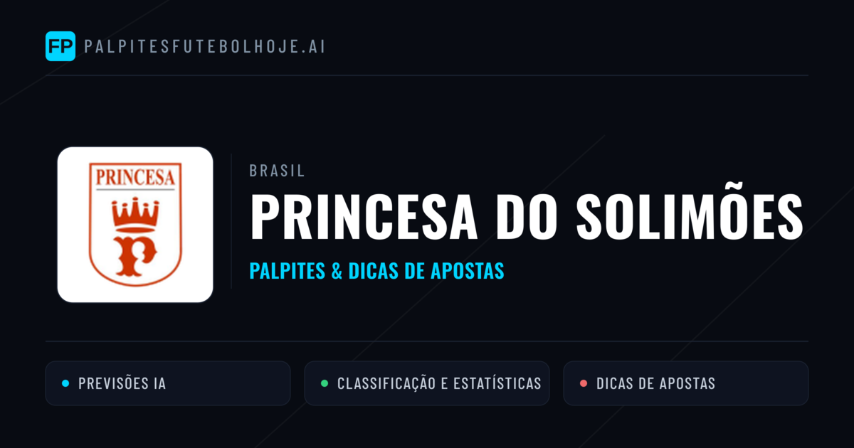 Princesa do Solimões Palpites & Estatísticas