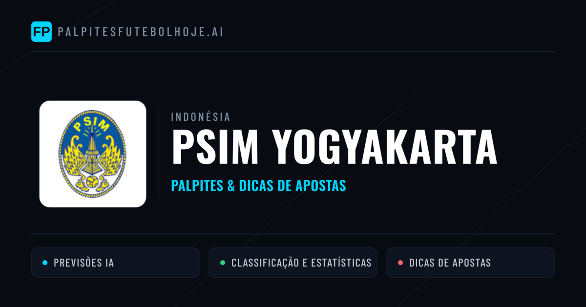 PSIM Yogyakarta Palpites & Estatísticas