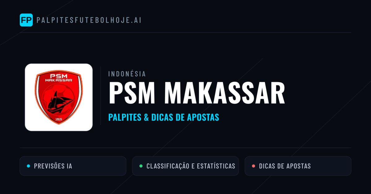 PSM Makassar Palpites & Estatísticas