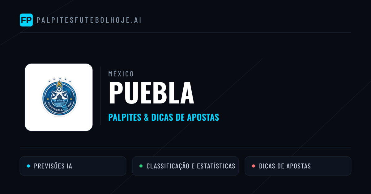 Puebla Palpites & Estatísticas