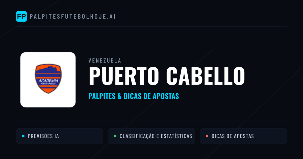 Puerto Cabello Palpites & Estatísticas