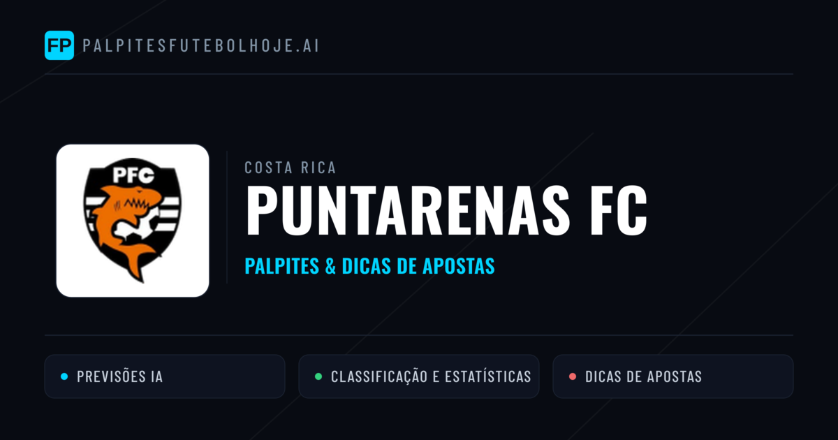 Puntarenas FC Palpites & Estatísticas