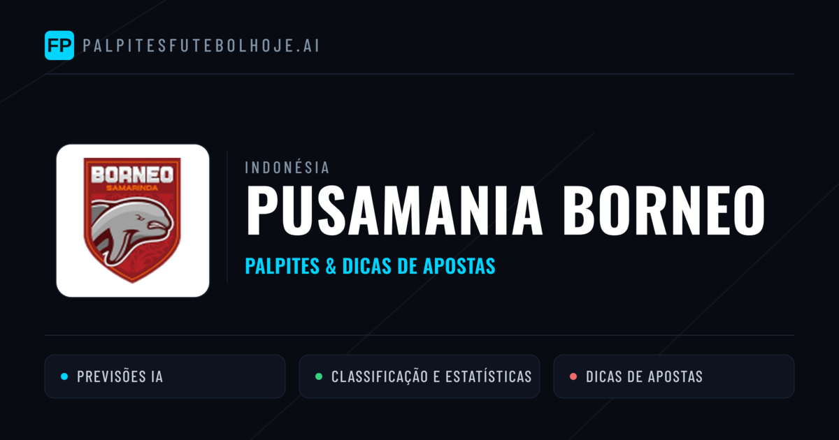Pusamania Borneo Palpites & Estatísticas