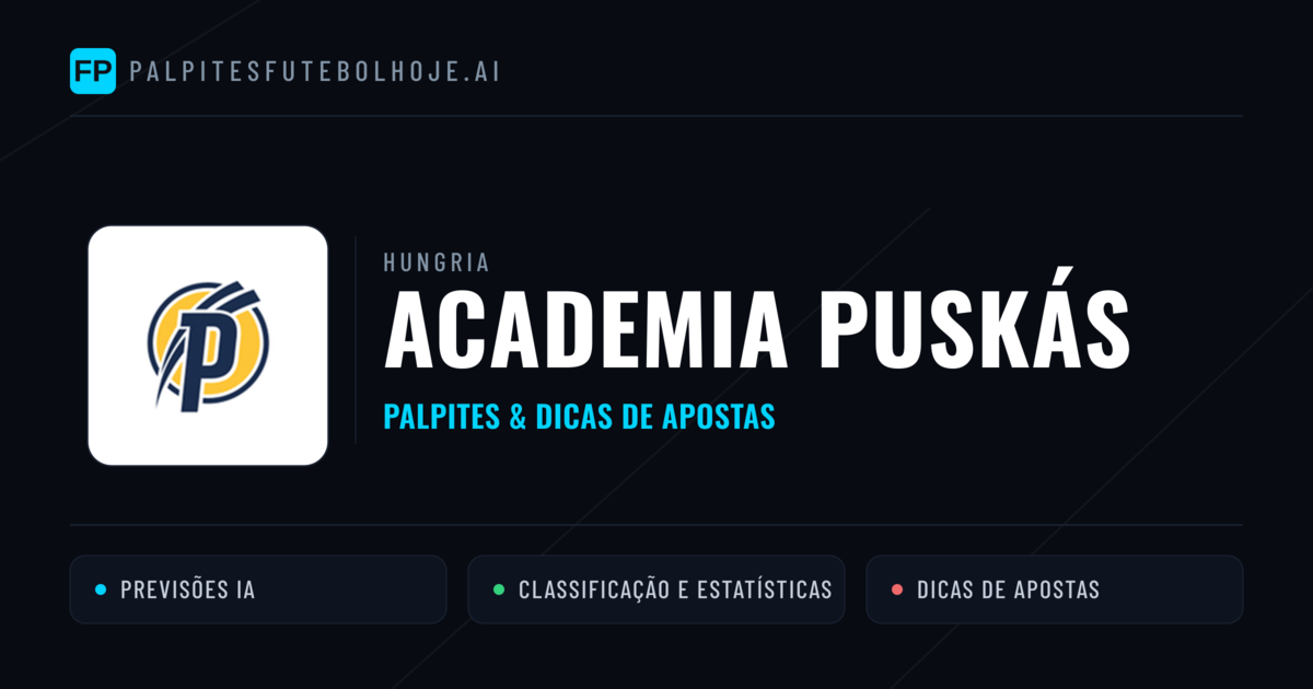 Academia Puskás Palpites & Estatísticas