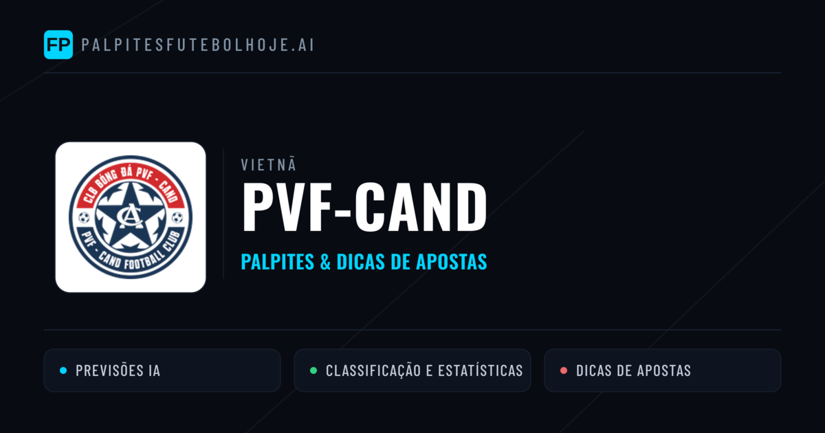 PVF-CAND Palpites & Estatísticas