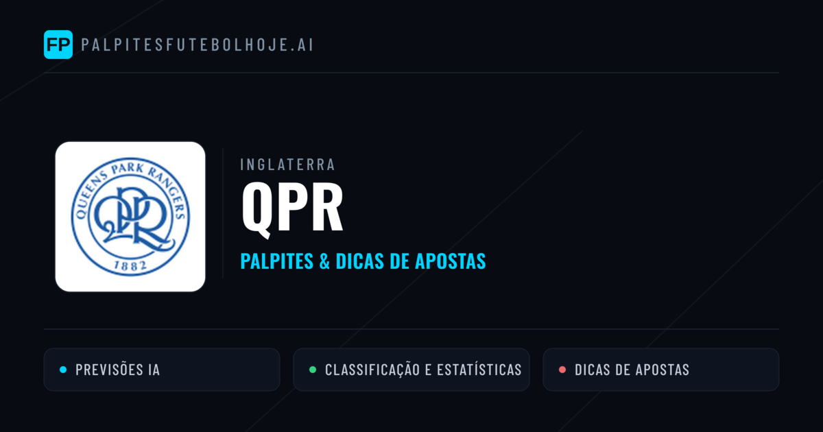 QPR Palpites & Estatísticas