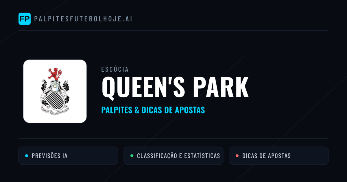 Queen's Park Palpites & Estatísticas