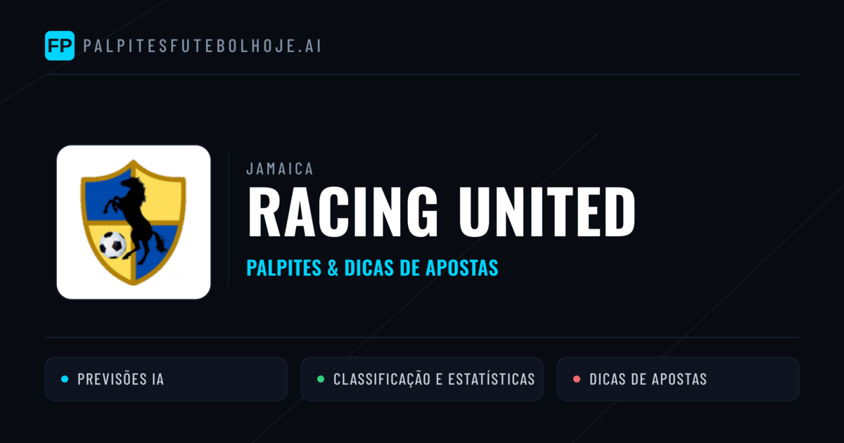 Racing United Palpites & Estatísticas