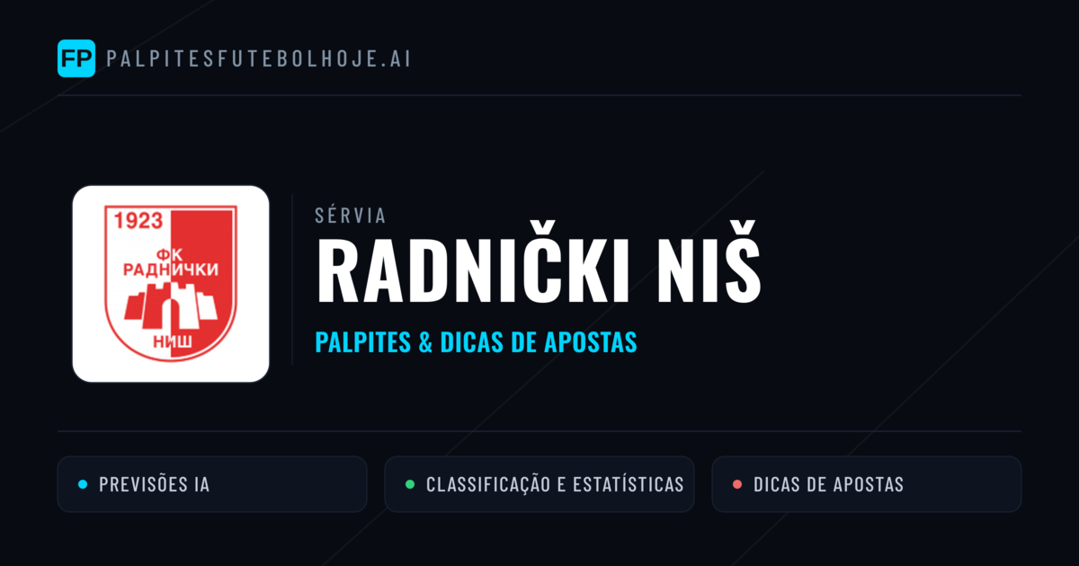 Radnički Niš Palpites & Estatísticas