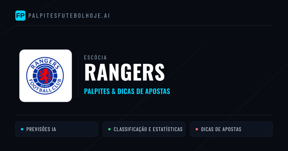 Rangers Palpites & Estatísticas