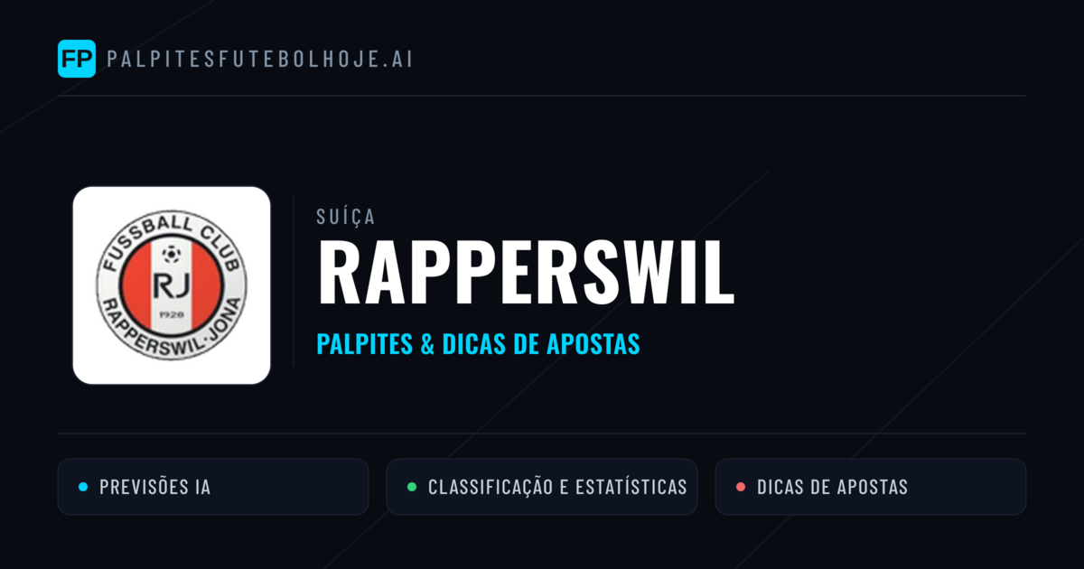 Rapperswil Palpites & Estatísticas