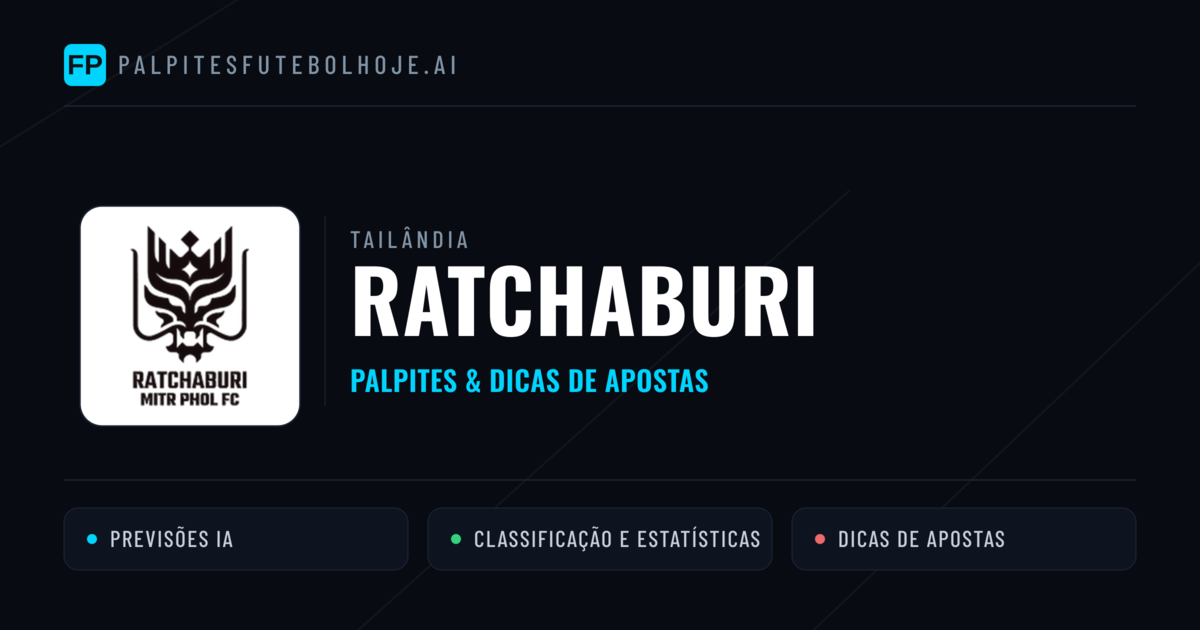Ratchaburi Palpites & Estatísticas
