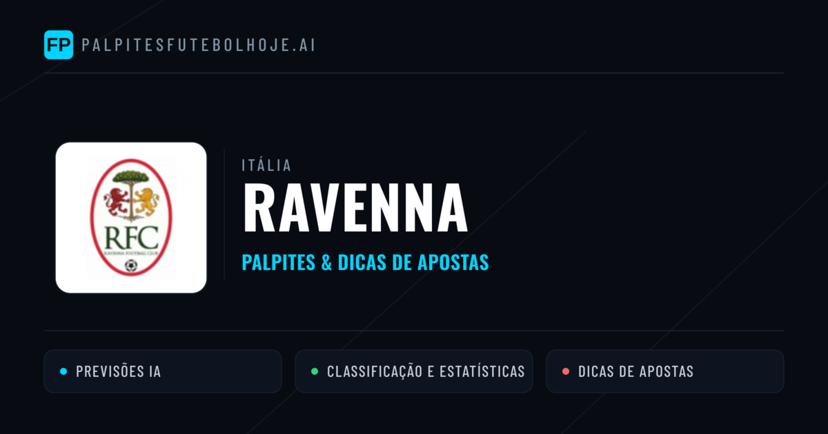 Ravenna Palpites & Estatísticas