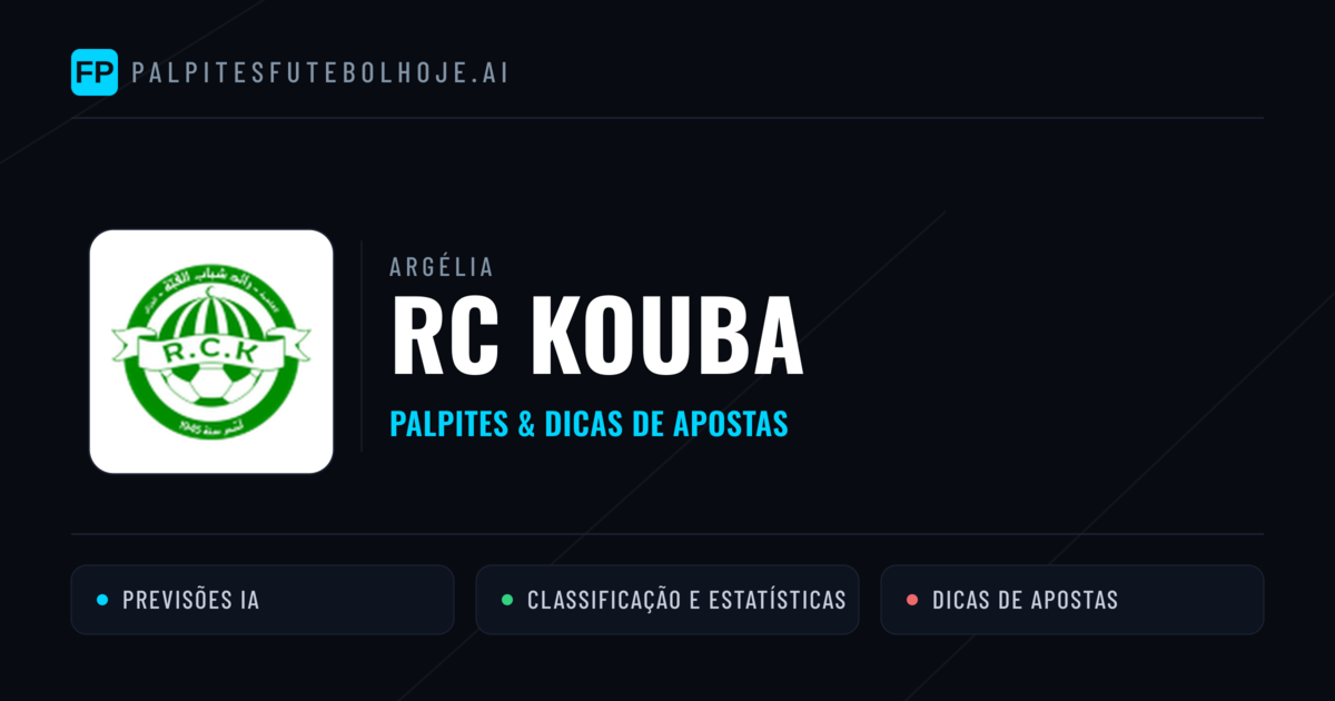 RC Kouba Palpites & Estatísticas