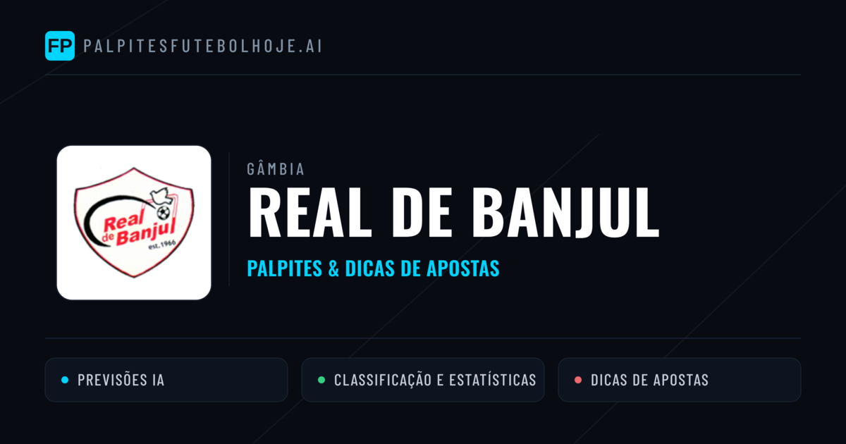 Real de Banjul Palpites & Estatísticas