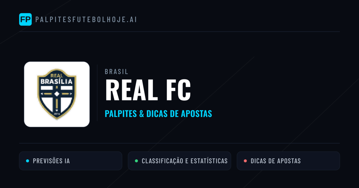 Real FC Palpites & Estatísticas