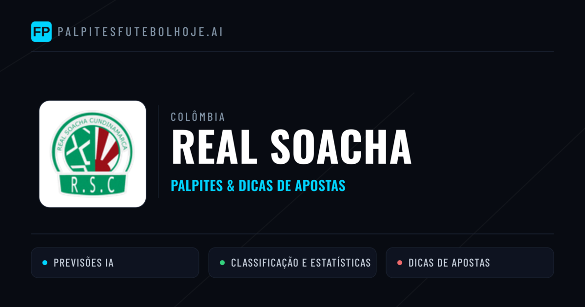 Real Soacha Palpites & Estatísticas