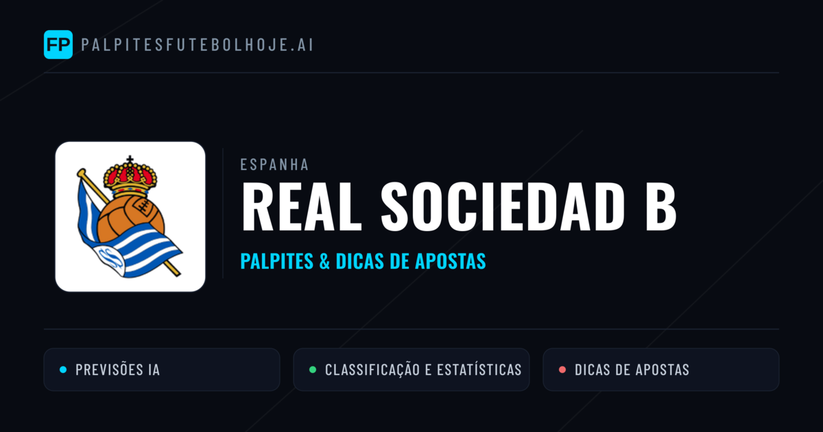 Real Sociedad B Palpites & Estatísticas