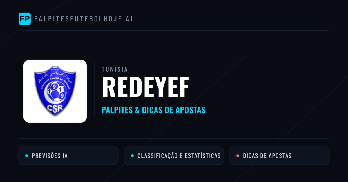 Redeyef Palpites & Estatísticas