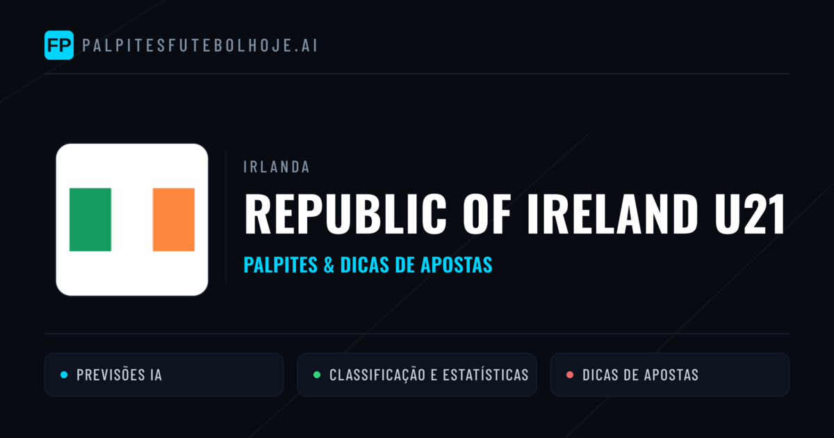 Republic of Ireland U21 Palpites & Estatísticas