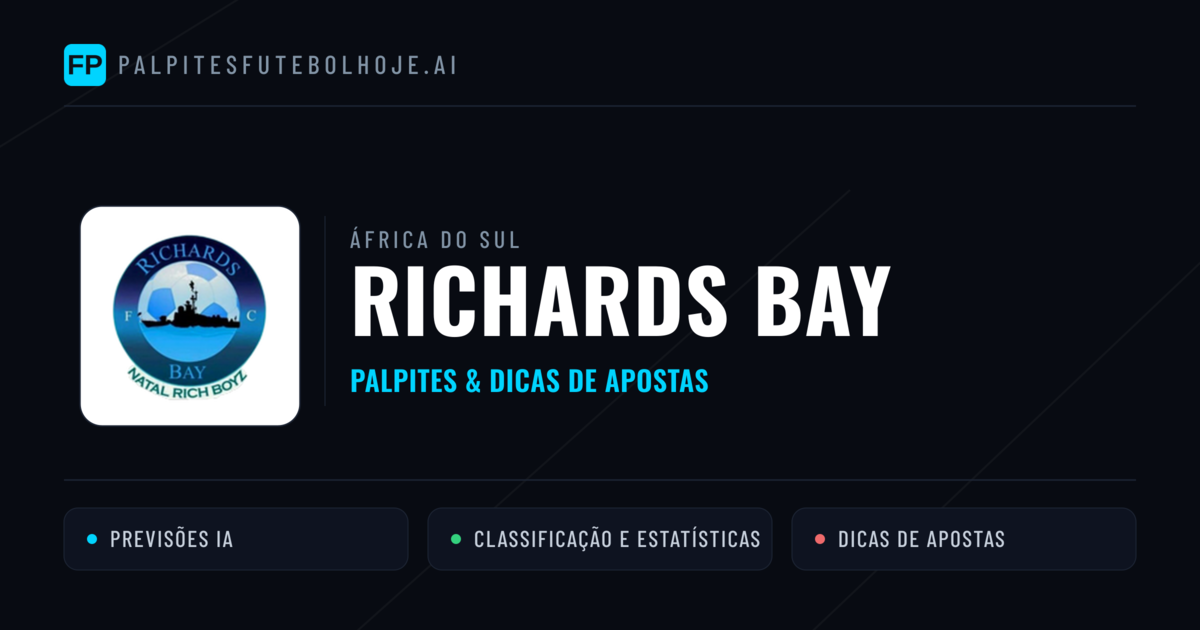 Richards Bay Palpites & Estatísticas