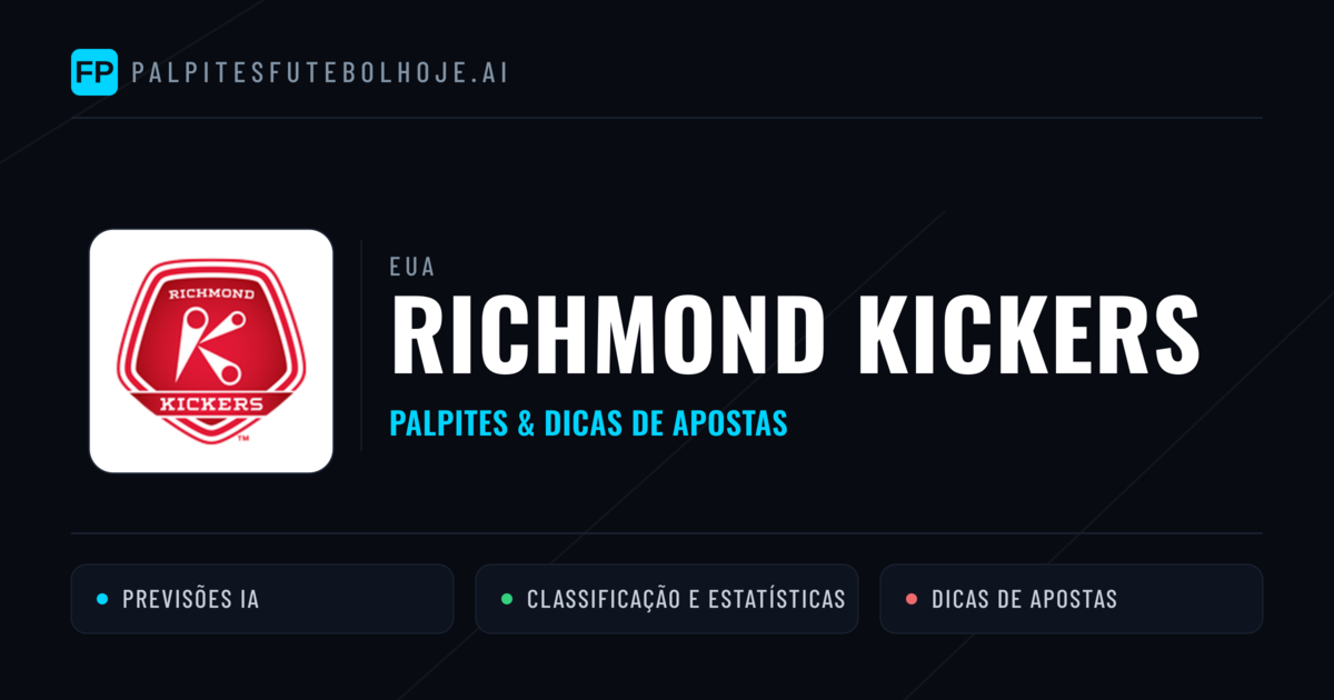 Richmond Kickers Palpites & Estatísticas