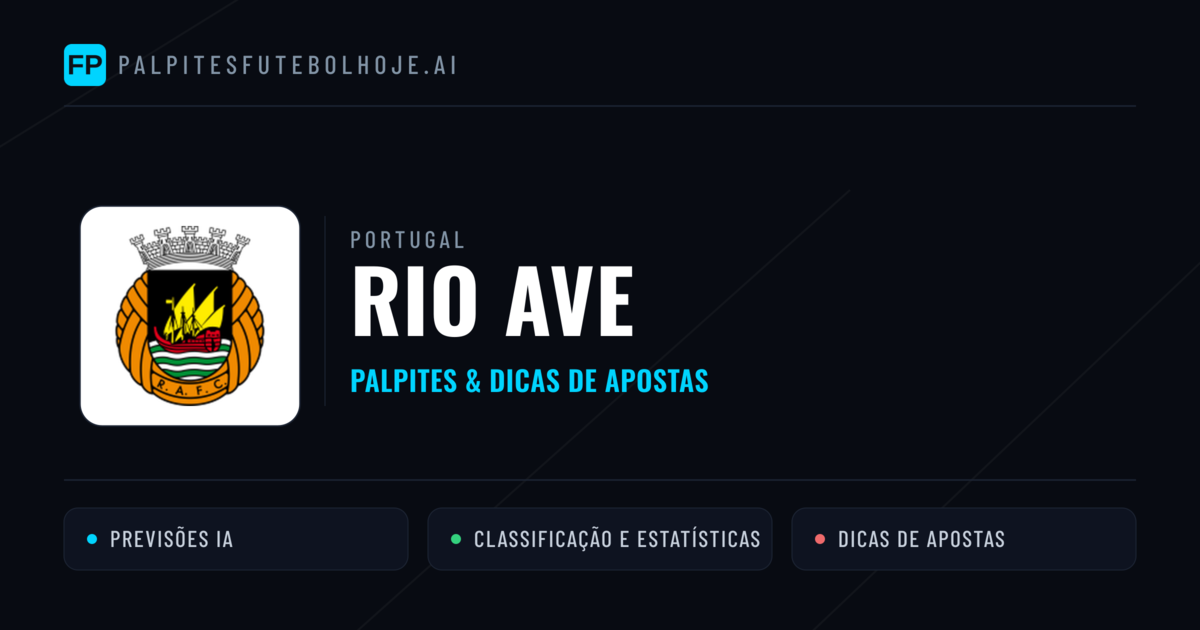 Rio Ave Palpites & Estatísticas