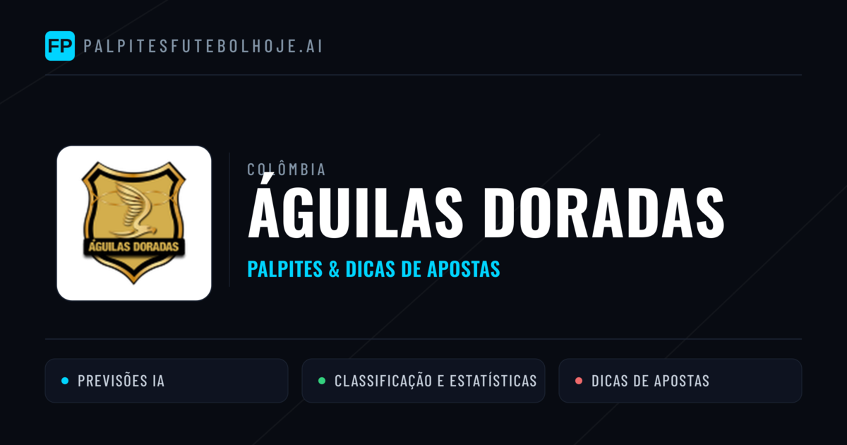 Águilas Doradas Palpites & Estatísticas