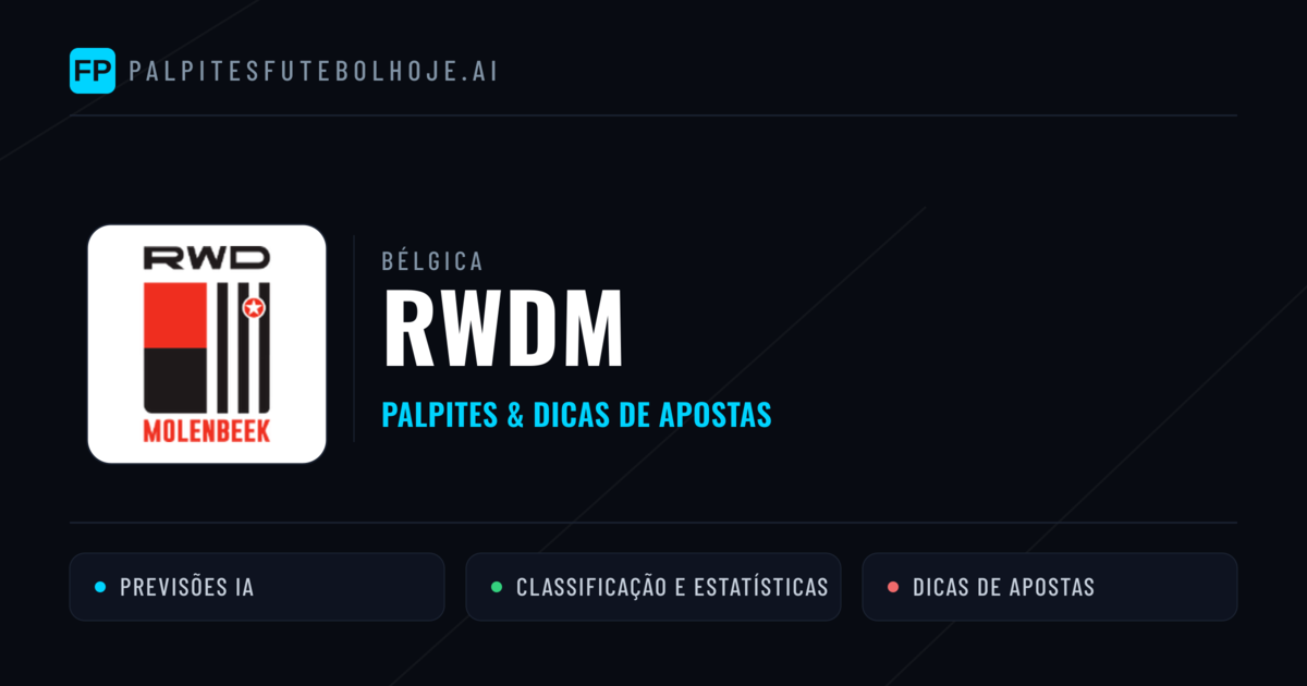 RWDM Palpites & Estatísticas