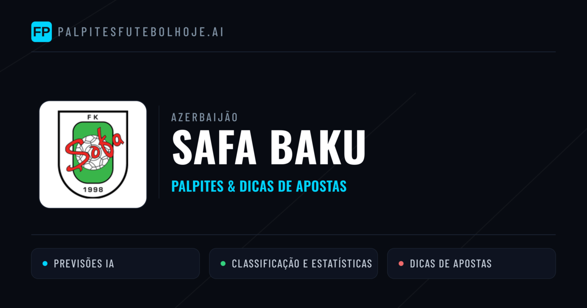 Safa Baku Palpites & Estatísticas